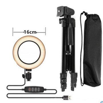 10 Inch Selfie Ring Light with Tripod Stand Live Makeup Camera for Phothgrapy Phone Holder LED Lamp Ring Light